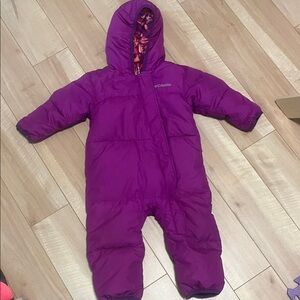 Columbia Vibrant Purple Snowsuit